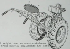 Sears Roebuck David Bradley Super Power Owner's Manual Walking Tractor 917.57583