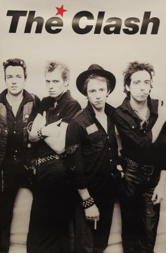 The Clash 1999 London Calling 2 sided BIG Epic Promotional Poster New Old Stock - Picture 2 of 3