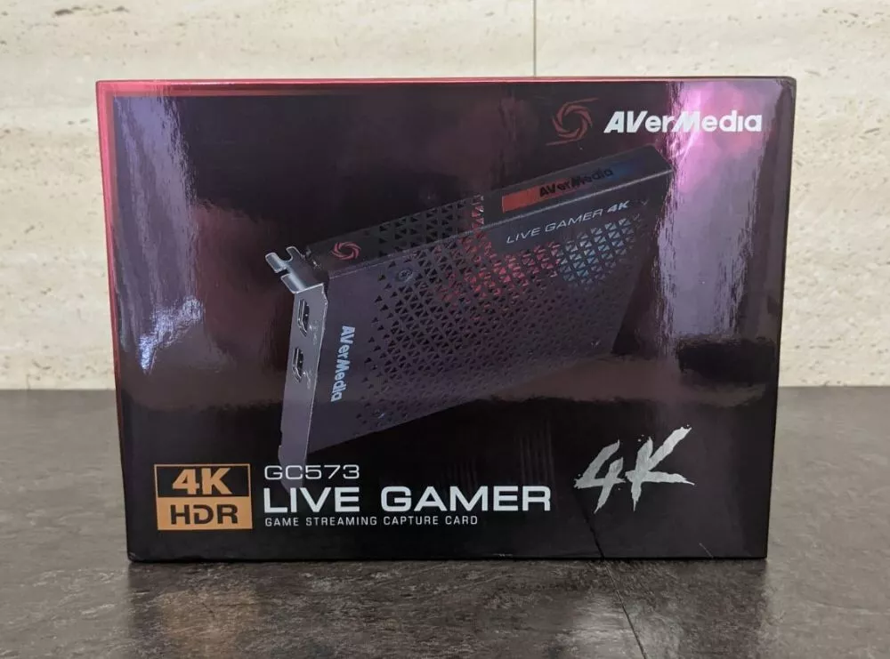 AVerMedia LG4K Live Gamer 4K GC573 4K Pass-Through Gaming Capture