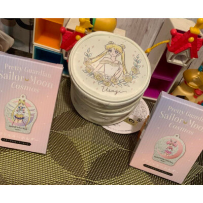 3coins Sailor Moon collaboration Jewelry pouch Acrylic key chain LTD From JAPAN