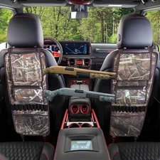 Tactical Seat Back Gun Rack, Truck Gun Rack for Hunting Gear, Camo Gun holder