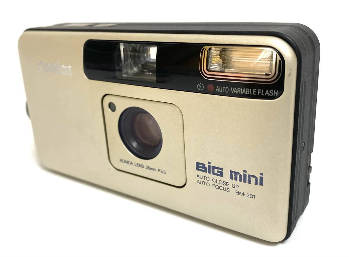 Konica Big Mini Bm-201 35Mm F3.5 Compact Film Camera Current
