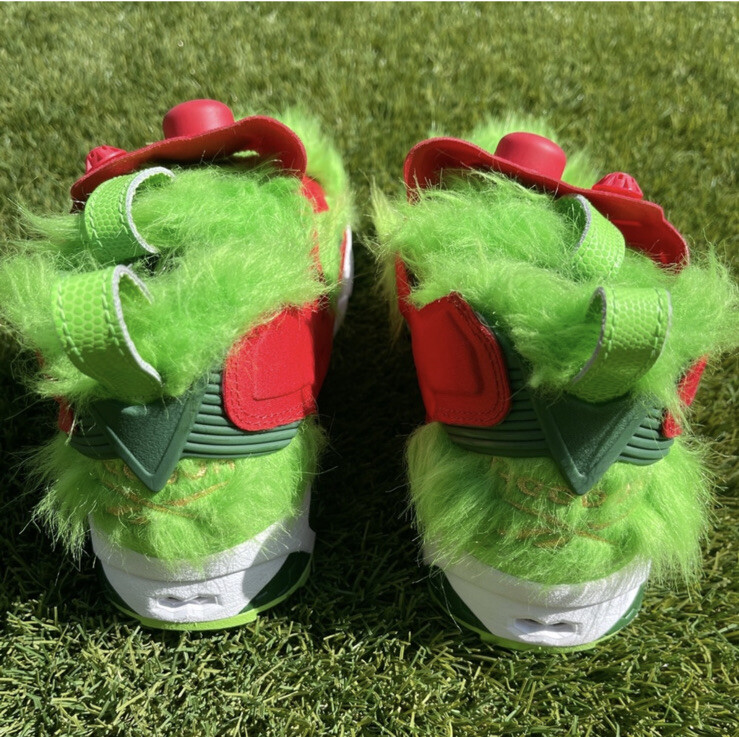 RARE LN Reebok Instapump Fury Grinch Sneakers Shoes 8.5 2016 | eBay