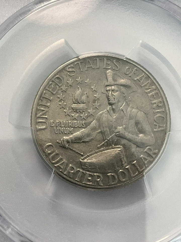 1976 bicentennial quarter D Minted. PCGS XF50 Clad - Image 2 of 4