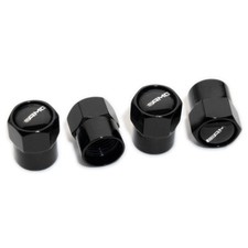 4x Hex Fit Mercedes-Benz AMG Car Wheel Tire Air Valve Caps Stem Dust Cover Black