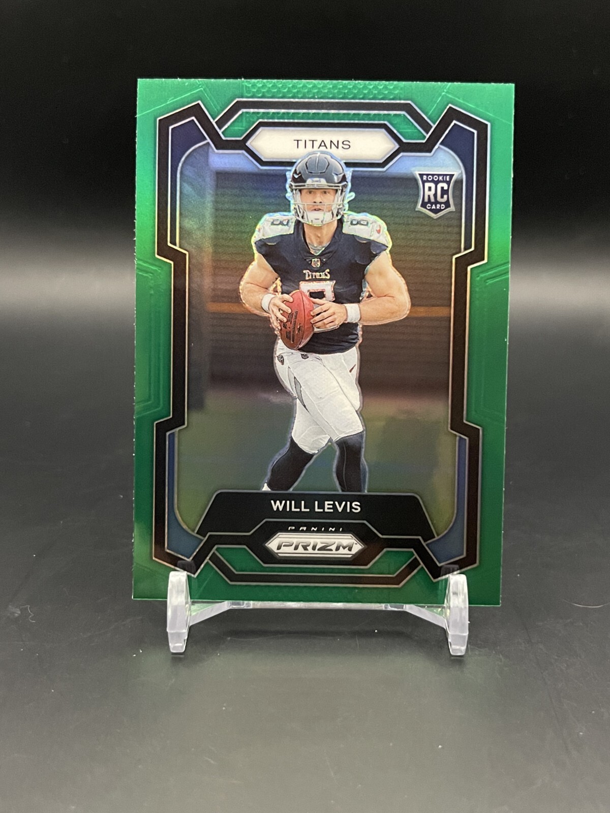 2023 Panini Prizm #397 Will Levis - Green Prizm RC