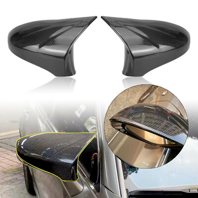 Carbon Fiber Mirror Cap Covers For Lexus IS / RC 200t 300 350 F SPORT (2014-2019) - Stick-On Style