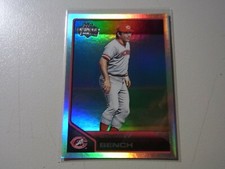 2011 Topps Lineage Diamond Anniversary Silver Johnny Bench #137 HOF