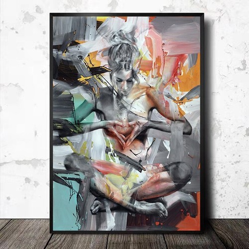 Abstract Woman Canvas Painting Canvas Wall Art Wall Decor Wall Poster