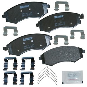 Disc Brake Pad Set-Premium Copper Free Ceramic BPR Disc Brake Pad Front Bendix Disc Brake Pad Set-Premium Copper Free Ceramic BPR Disc Brake Pad Front Bendix