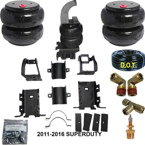 Bolt On Air Bag Suspension Tow Assist 201116 Ford F250 F350 Superduty