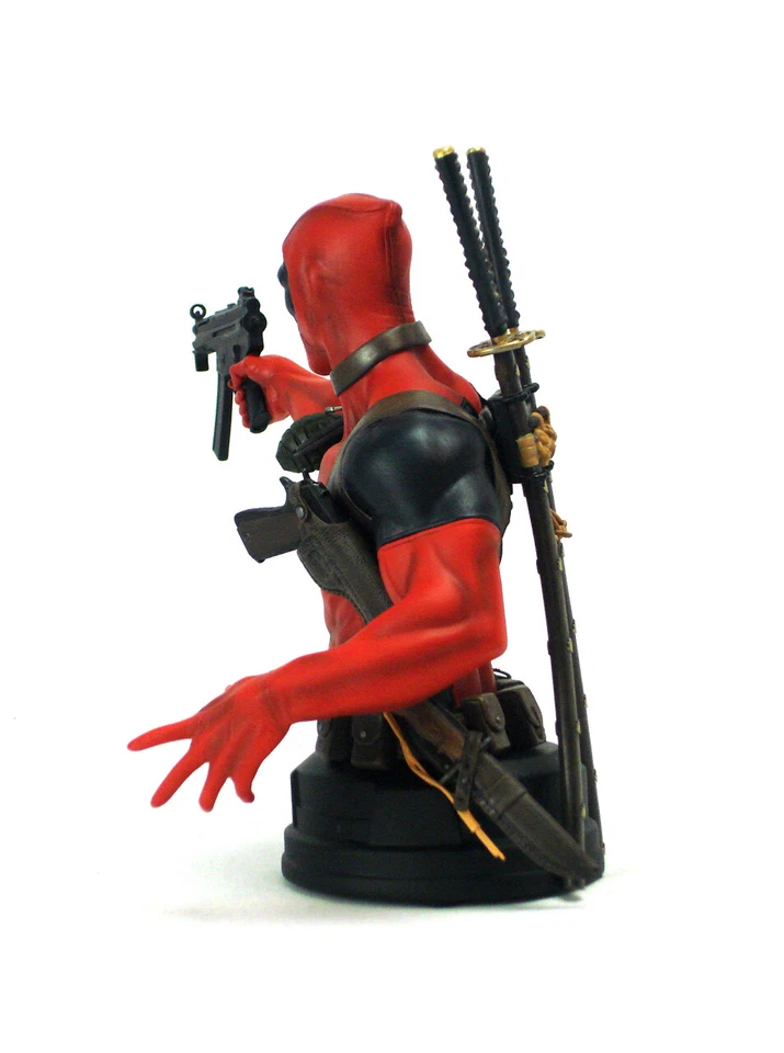 Mini Busto Gentle Giant Deadpool 30/1700 Marvel Comics Edición Limitada Nuevo En Caja Foto 4 de 4