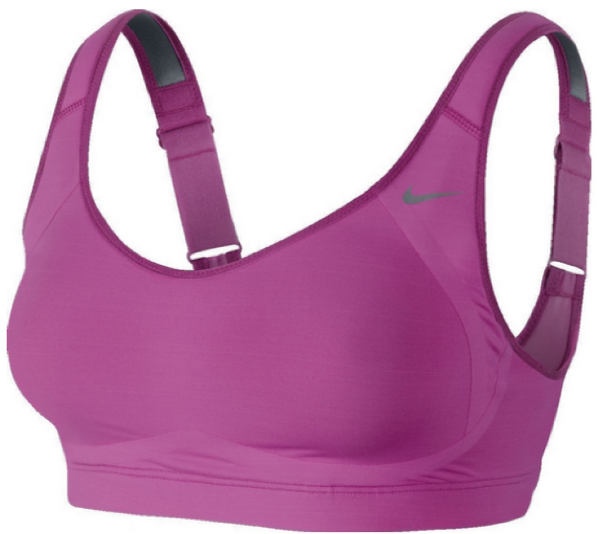 New Nike Scoop Back Wire-Free Medium Control Sports Bra Size 32B