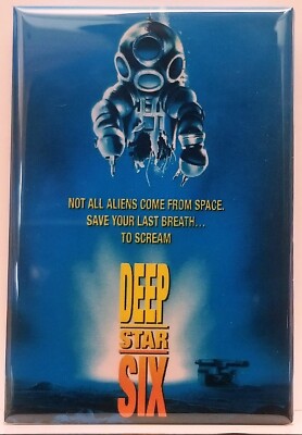 Deep Star Six MAGNET 2''x3'' Refrigerator Locker Movie Poster FREE SHIPPING