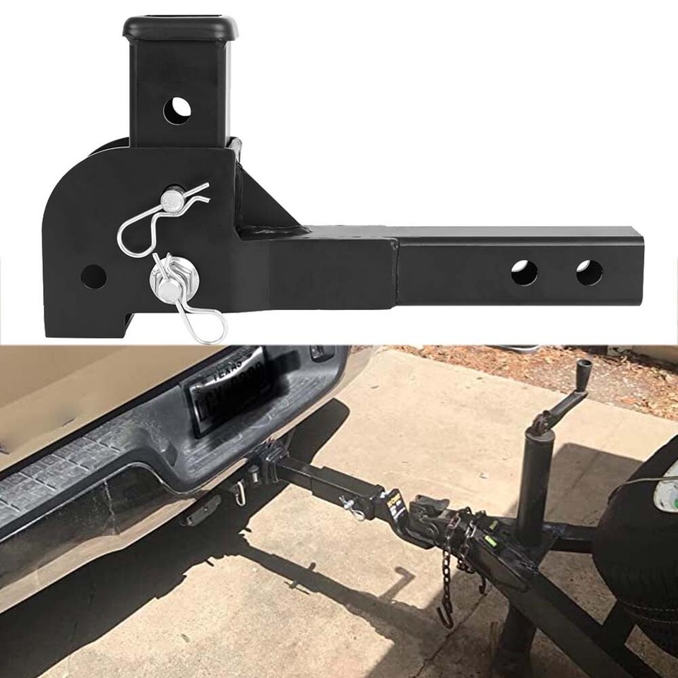 2" Folding Trailer Hitch Adapter Wheelchair Carrier For 2 inch Trailer
