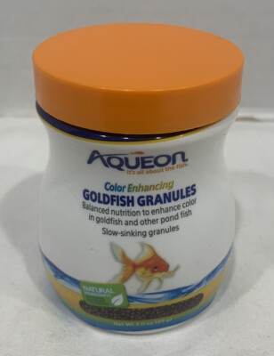 Aqueon Color Enhancing Goldfish Granules 3 oz (Free Shipping in USA)