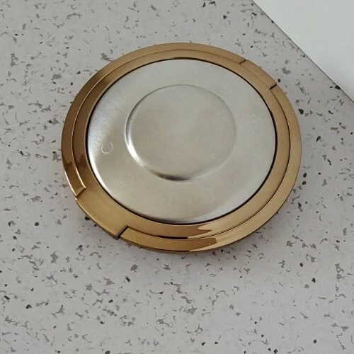 Becca Volcano Goddess Shimmering Skin Perfector in Gold Lava .25 oz New in Box - Image 3 of 4