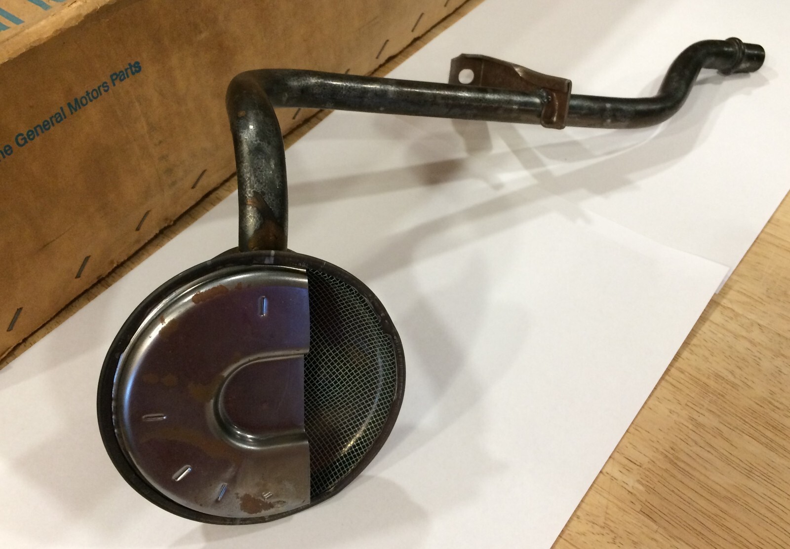 NOS GM 3853702 Oil Pickup Screen & Tube, 196364 Chevy Car/Truck with