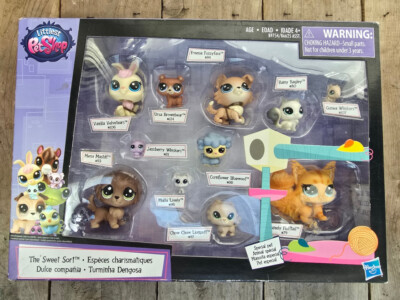 Littlest Pet Shop LPS - The Sweet Sort 2016- 11 Figurines - New Unopened