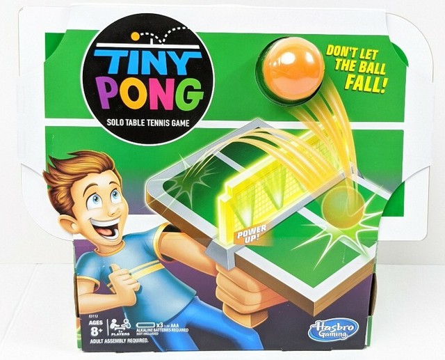 Electronic Ping Pong Solo Table Tennis Kids Handheld Game Brand New by Hasbro eBay