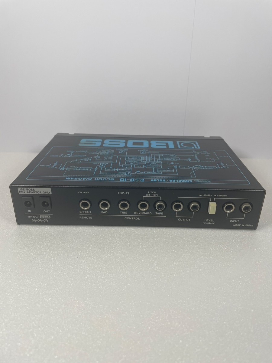 BOSS RSD-10 Digital Sampler Delay Guitar Effect Used Japan