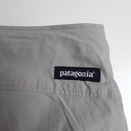 PATAGONIA mini gonna skort beige tessuto tecnico t. L/12 minigonna shorts donna - Foto 5 di 13