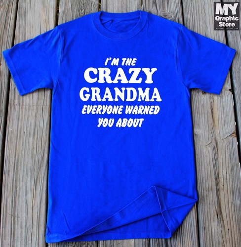 Grandma T-Shirt Funny Grandma Gift Grandmother Granny Birthday Shirt Mothers Day - Picture 5 of 12