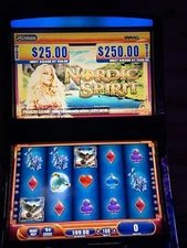 WMS BB2 NORDIC SPIRIT SLOT MACHINE GAME & OS CARD SET SOFTWARE G+ DELUXE STYLE