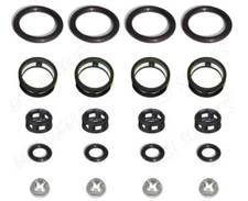 V4 Fuel Injector Service Repair Kit O-Rings Filters Seals Pintle Caps Retainers