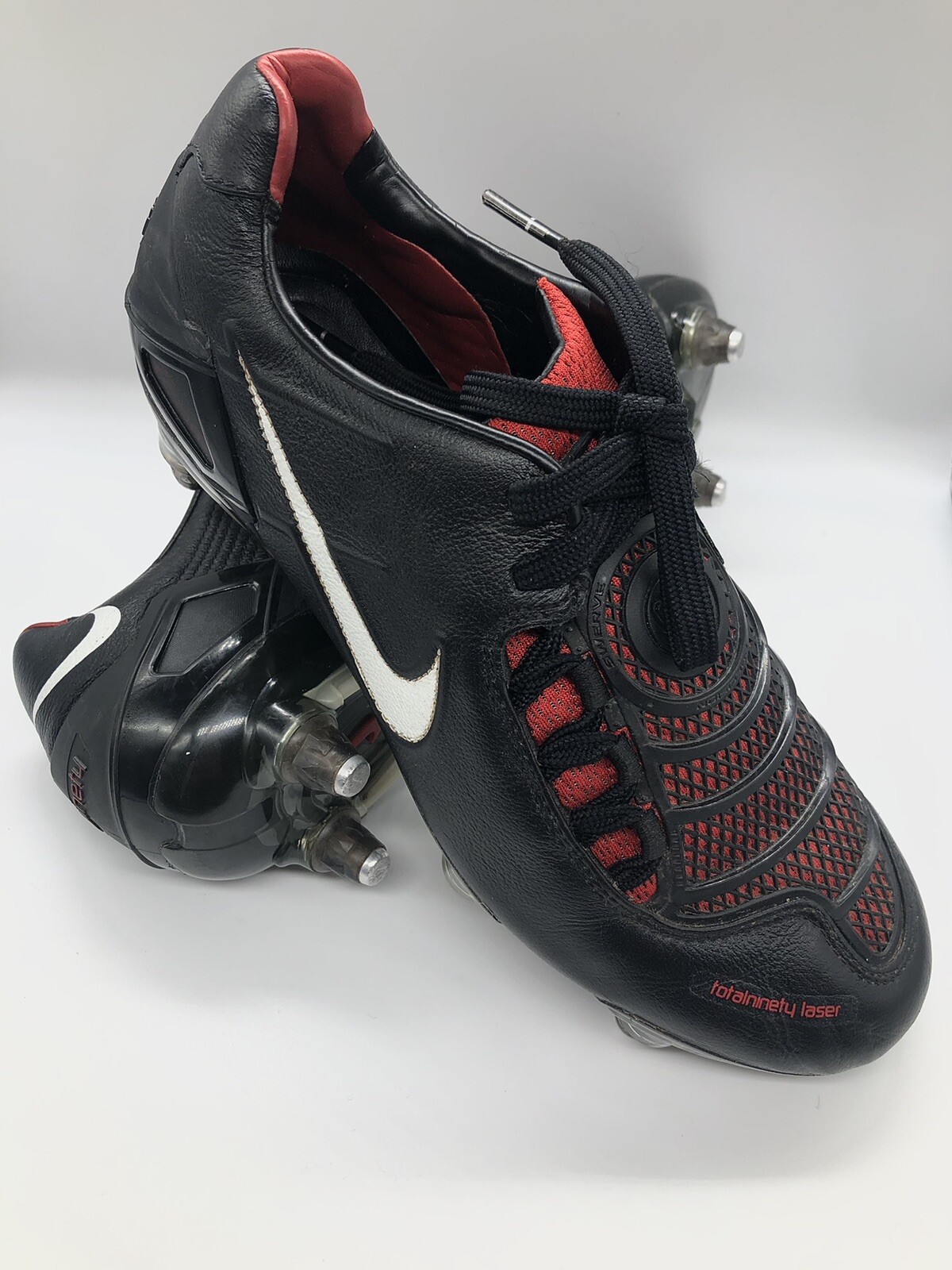 Details zu Nike T90 Total 90 Laser I SG Football Boots. Size 6 UK Versandhandel im Inland