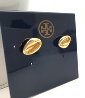 Tory Burch Gold Shell Stud Earrings on sale Tory Burch Gold Shell Stud Earrings on sale