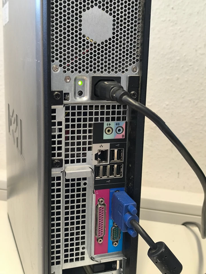 Windows XP Pro PC Dell Optiplex 780 Desktop PC 2×2,93Ghz C2D 128GB SSD RS-232 - Bild 4 von 4