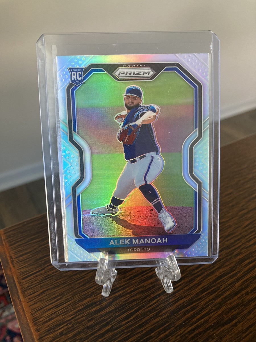2021 Panini Prizm #94 Alek Manoah Silver Prizm RC NM+ Blue jays