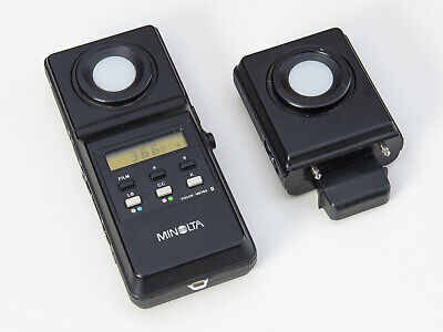 MINOLTA COLOR METER 2 WITH FLASH RECEPTOR MIXED LIGHTDON MINOLTA COLOR METER 2 WITH FLASH RECEPTOR MIXED LIGHTDON