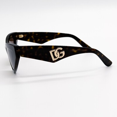 NEW DOLCE&GABBANA DG4439 502/73 WOMEN SUNGLASSES BROWN HAVANA CAT EYE EYEWEAR m_664c152d9d05c4315ce471c9.jpg main image 3