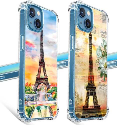 The Eiffel Tower Back Soft Cover Case For Sony Xperia 5 10 1 V Ace 3 IV III - Afbeelding 1 van 9
