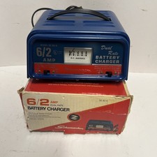 Schumacher Battery Charger 62 Amp Dual Rate 612 Volt Model Se-82-6 Usa Made