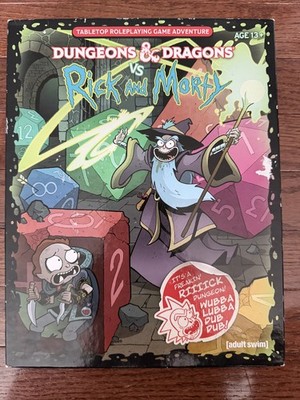 Dungeons & Dragons vs Rick & Morty Role Playing Game **Complete**