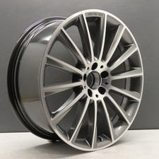 MERCEDES GLC AMG LINE TURBINE 20" ALLOY WHEEL RIM OEM GREY DIAMONDCUT GENUINE X1