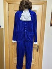 Mens 60s Mr Mojo Austin Powers Fancy Dress With WIG and Teeth