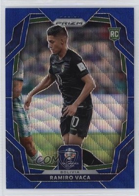 2024 Panini Prizm CONMEBOL Copa America Blue Wave 67/199 Ramiro Vaca #22 17oo
