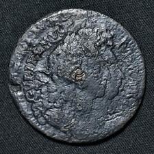 1690 Great Britain, William & Mary, Tin Farthing, S.3451, Peck 577-580