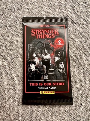 Panini Stranger Things Trading Cards Package