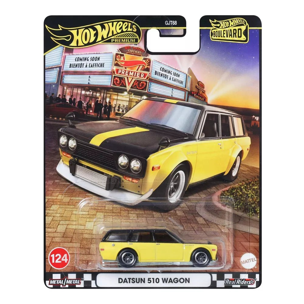 Hot Wheels Premium Boulevard - Datsun 510 Wagon