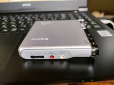 SONY Hi-MD WALKMAN MZ-RH1 Silver Working Tested Excellent OLED MDLP Excellent