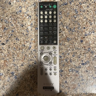 Genuine Sony RM-PP413 AV System Remote Control OEM for Sony RM-PP65 STR-K750P