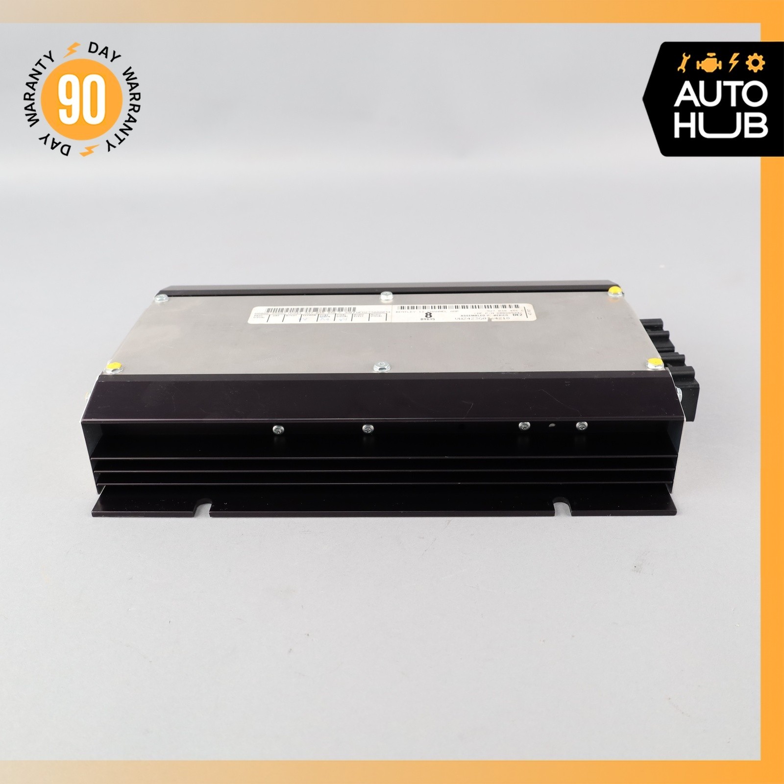 07-11 Bentley Continental GTC Premium Audio Sound System Amplifier Amp OEM 43k