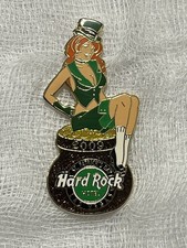 Spilla Hard Rock Cafe St. Patrick’s Day Las Vegas ragazza dai capelli arancioni 2009