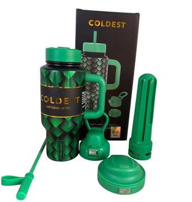 Coldest Limitless Ultra Green Dragon. 24oz New In Box Rare!