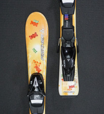 Fischer Gummibärli Kinder Ski 80cm + XTR 4 B...